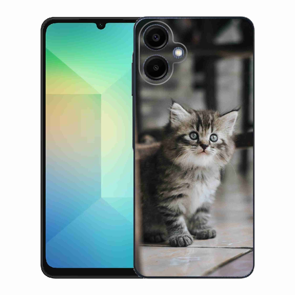 Gelový kryt mmCase na Samsung Galaxy A06 4G - koťátko