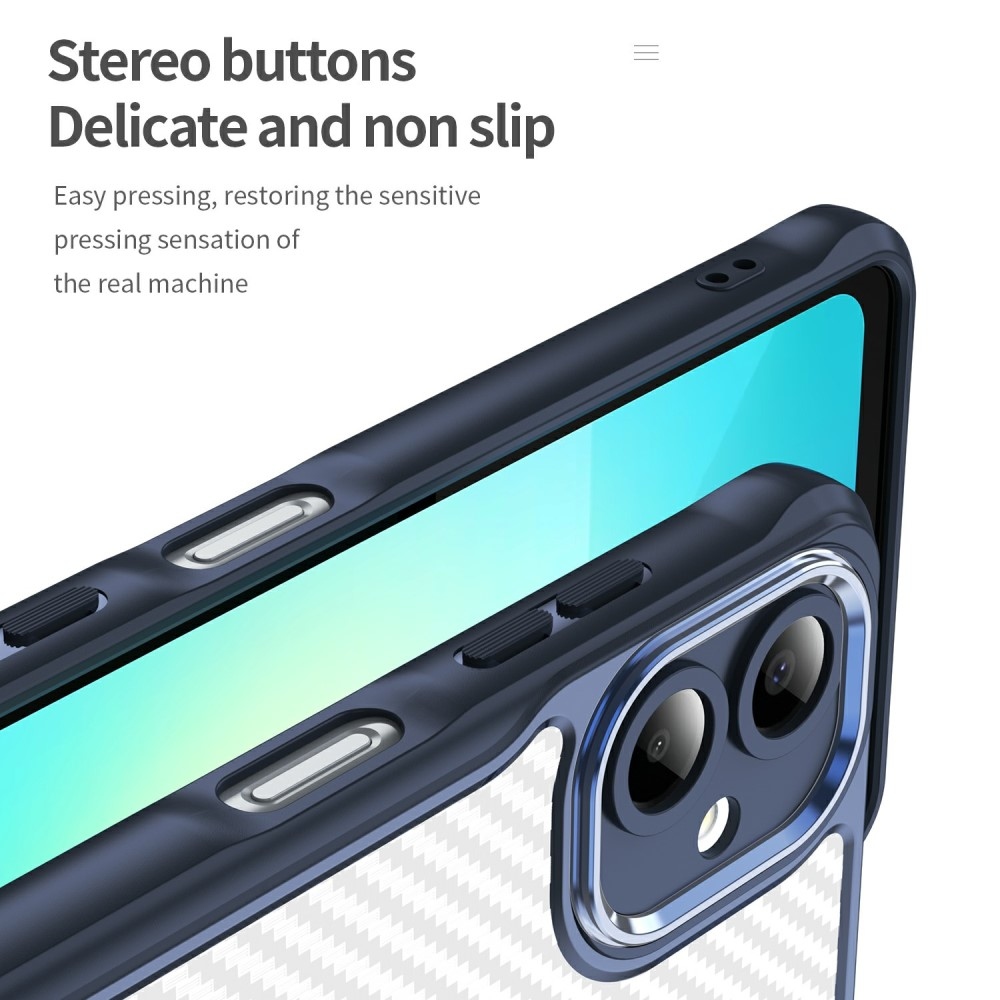 Textures odolný kryt na Samsung Galaxy A06 4G - modrý