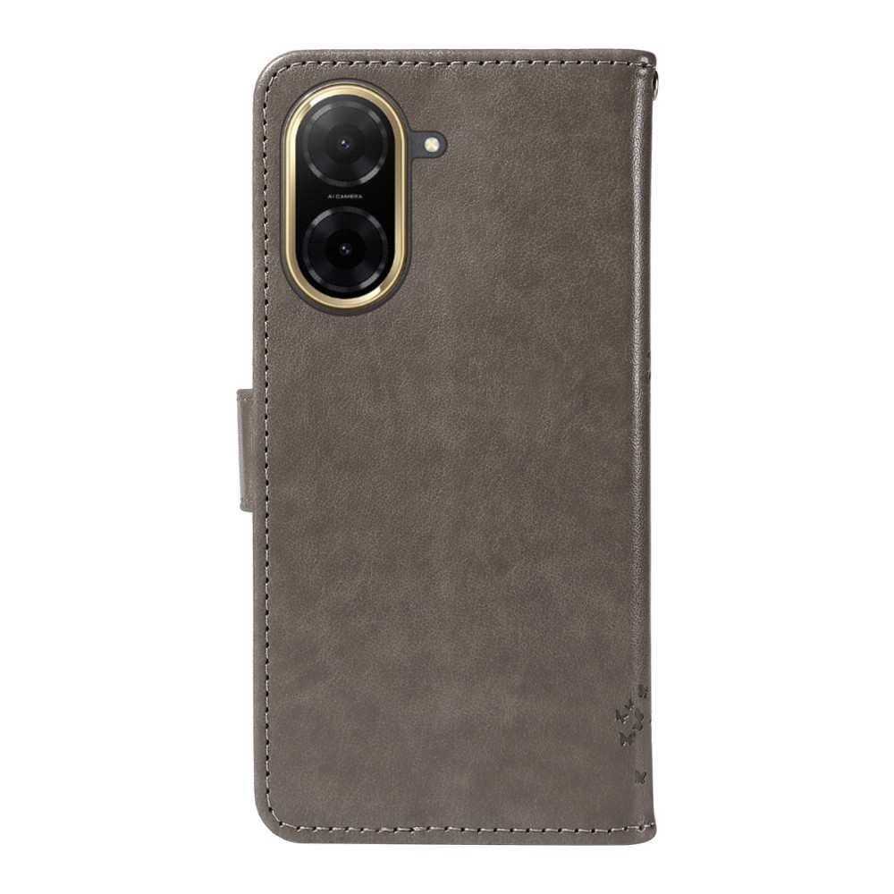 Trees knížkové pouzdro na Xiaomi Redmi A5 (171.7x77.8x8.3mm) - šedé