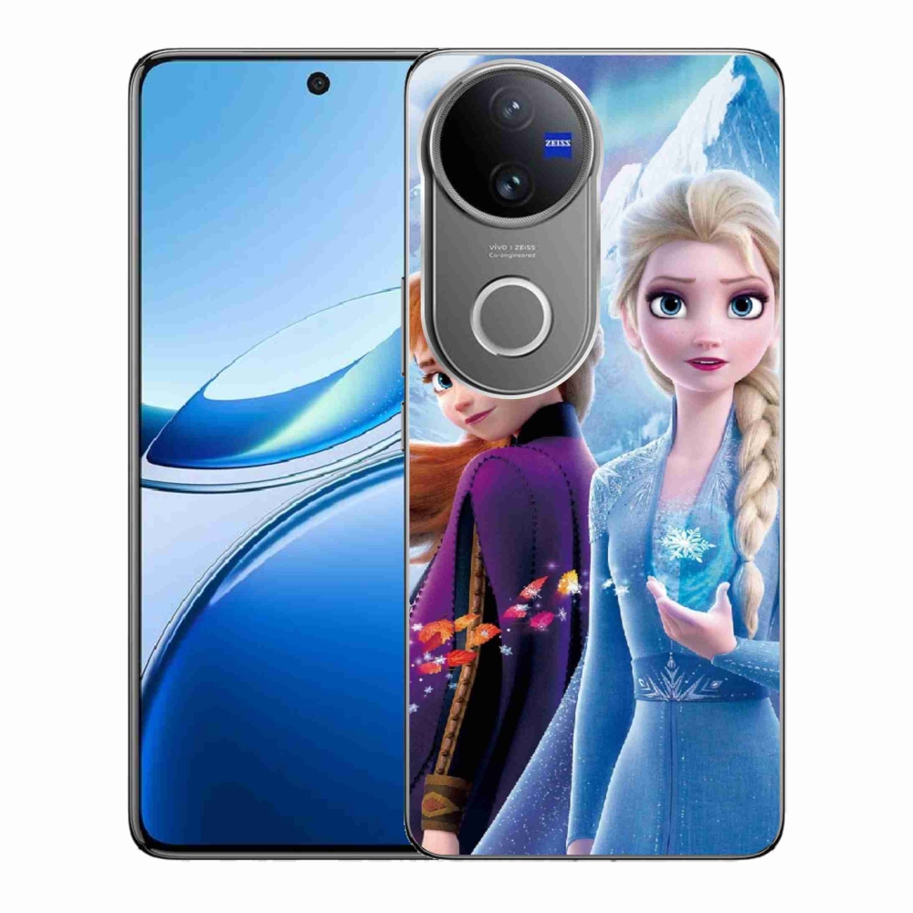 Gelový kryt mmCase na Vivo V50 5G - ledové království 3