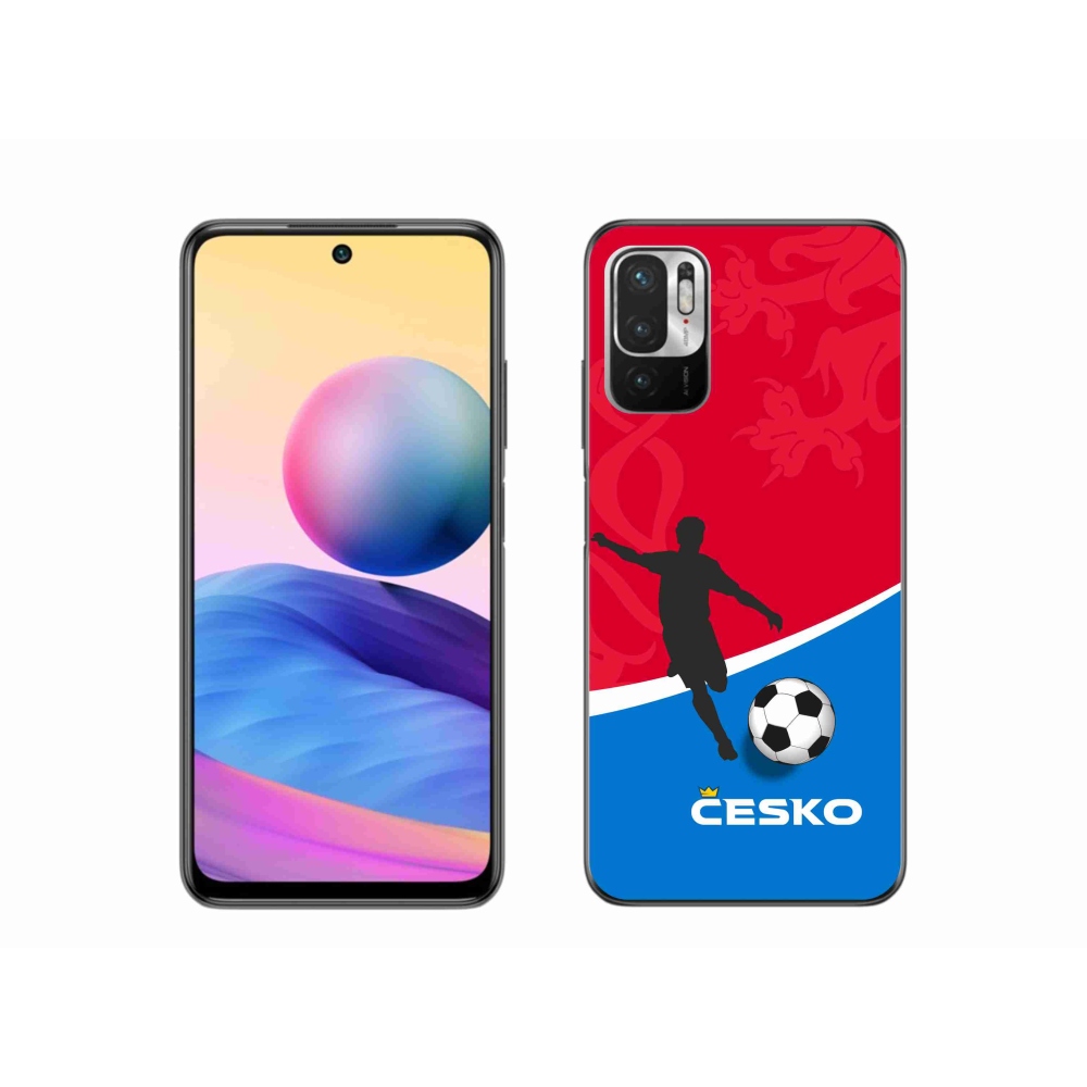 Gelový kryt mmCase na Xiaomi Poco M3 Pro/5G - fotbal Česko