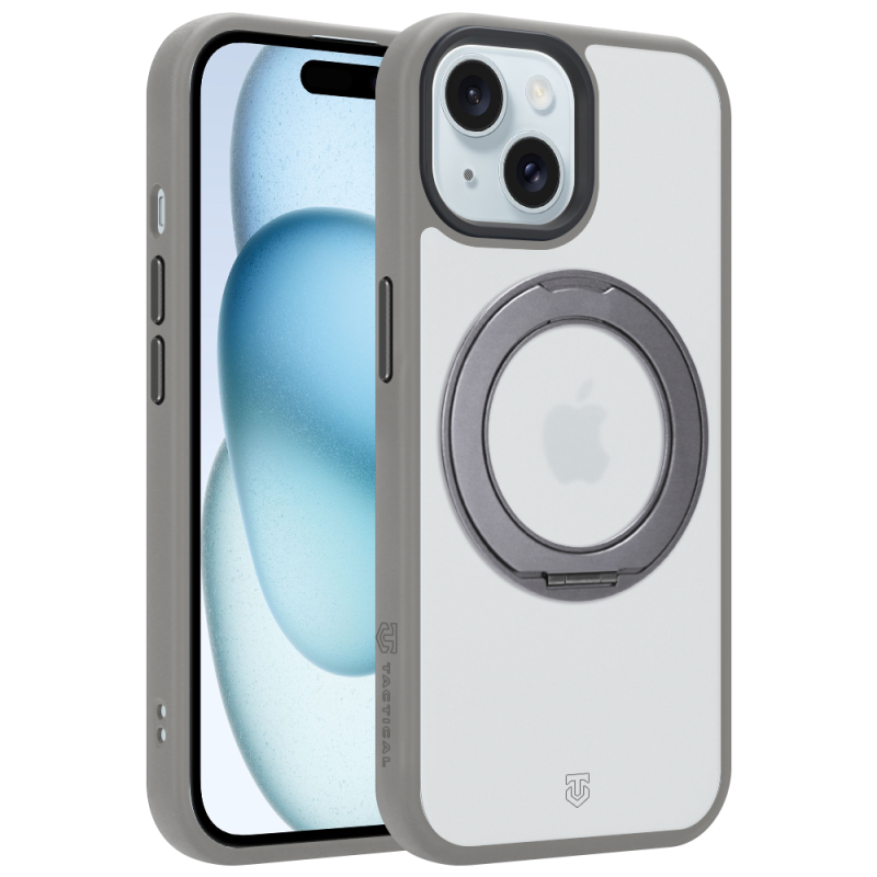 Tactical MagForce Hyperstand Kryt pro Apple iPhone 15 Light Grey