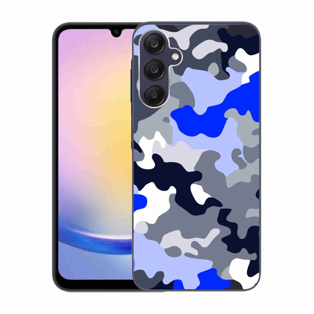 Gelový kryt mmCase na Samsung Galaxy A25 5G - maskáčový vzor 8