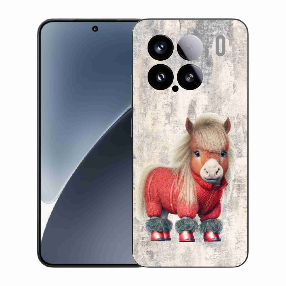 Gelový kryt mmCase na Xiaomi 15 - poník ve svetru