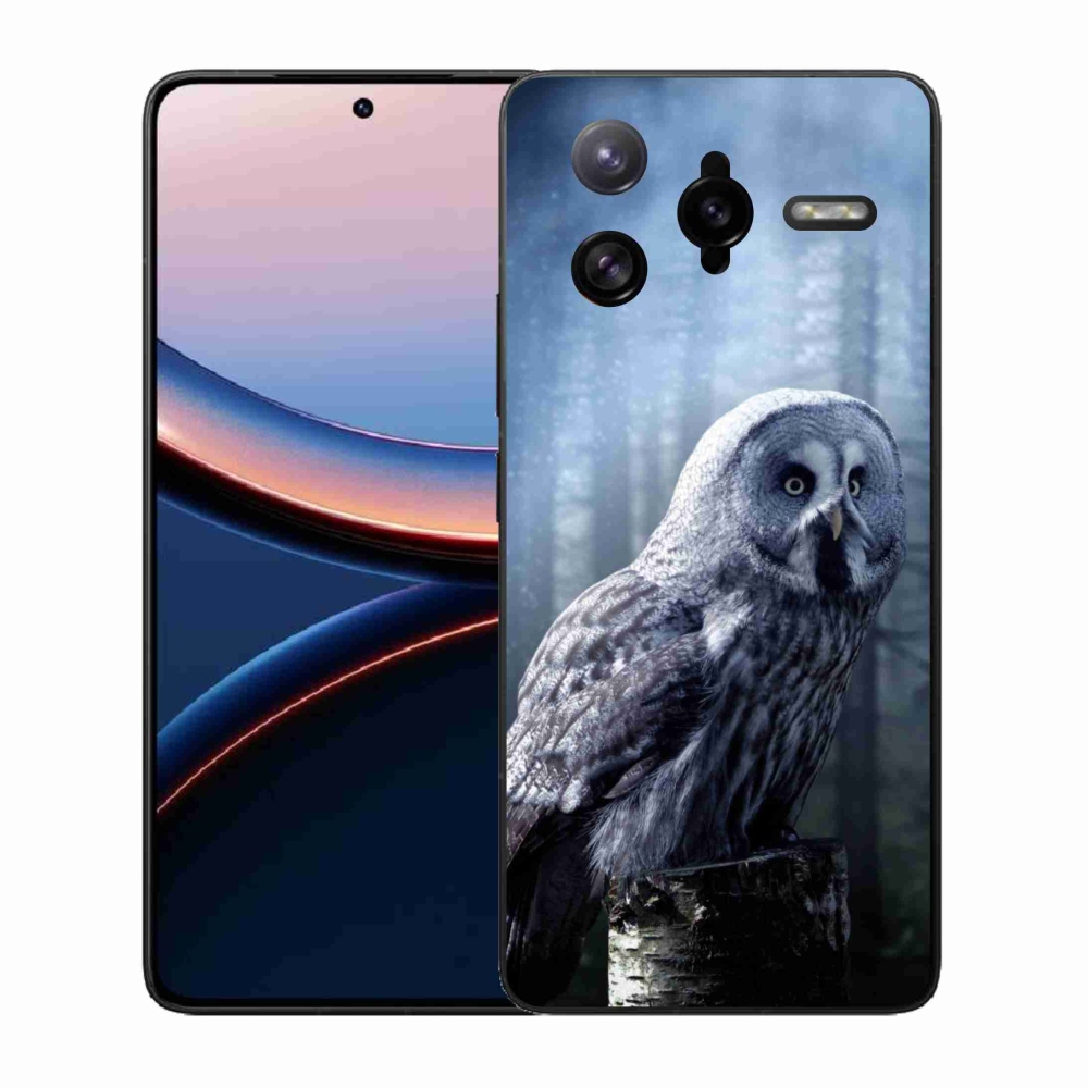 Gelový kryt mmCase na Xiaomi Poco F7 Ultra - sova