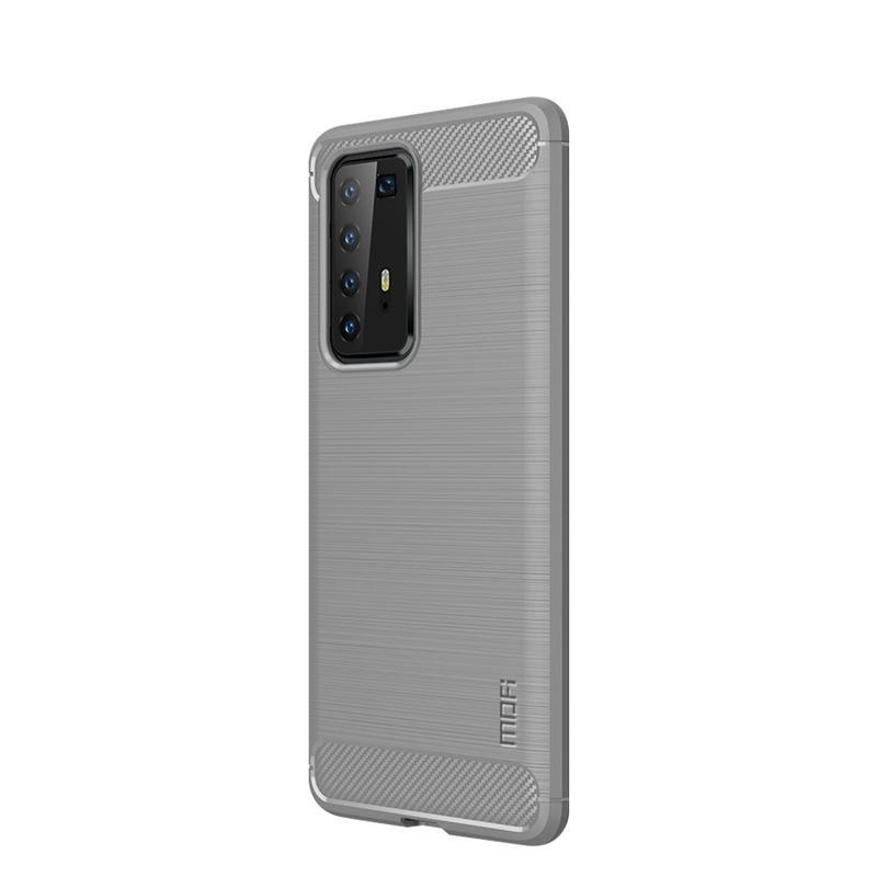 Mofi odolný gelový obal na mobil Huawei P40 Pro - šedý