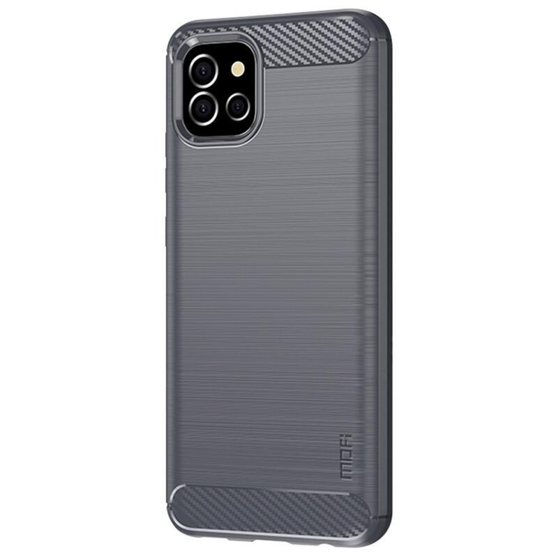 Mofi odolný gelový obal na mobil Samsung Galaxy A03 - šedý