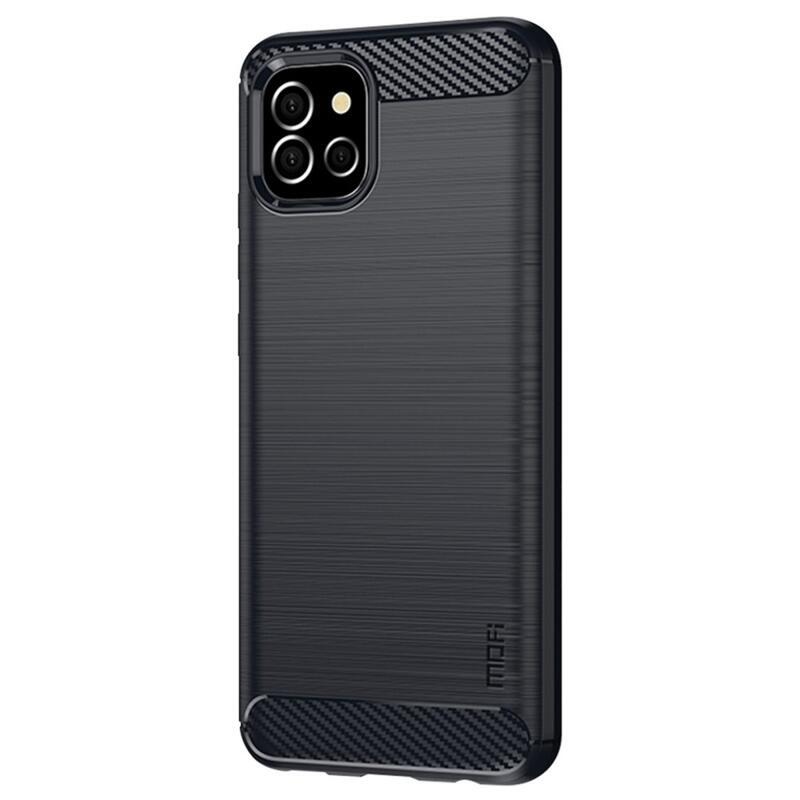 Mofi odolný gelový obal na mobil Samsung Galaxy A03 - tmavěmodrý