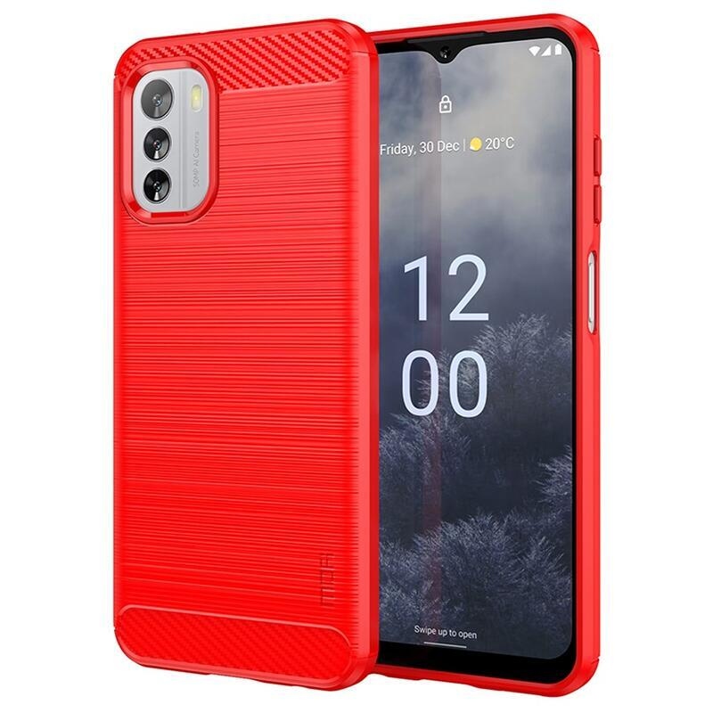 Mofi odolný gelový obal na Nokia G60 5G - červený
