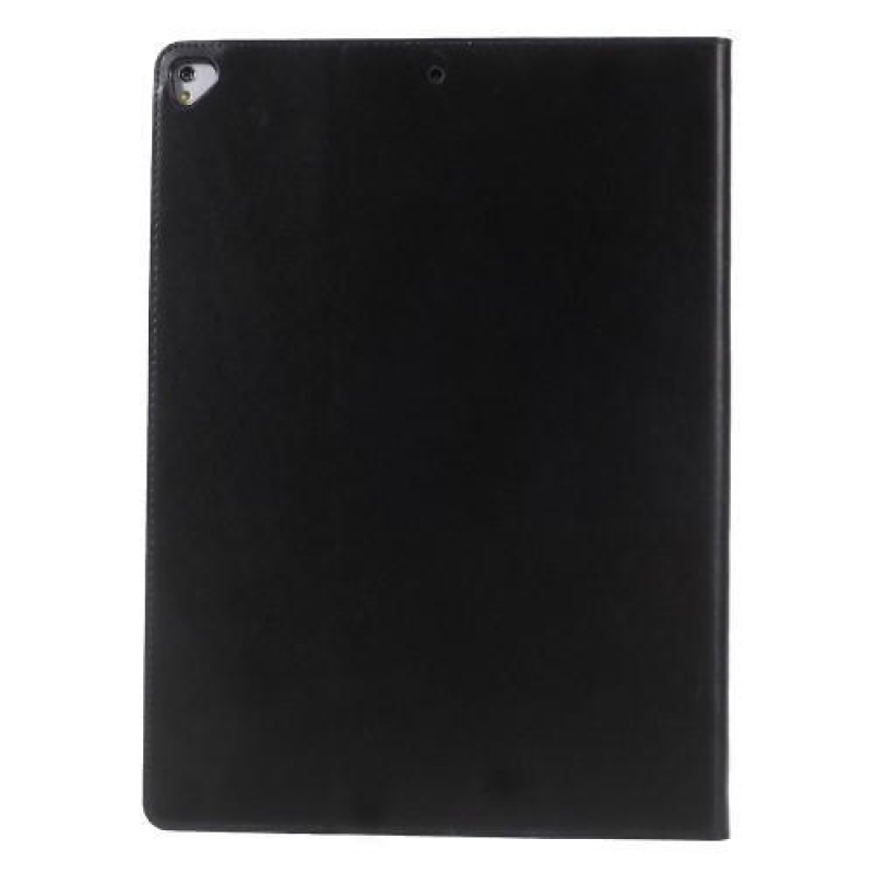 Moon Knížkové pouzdro z pravé kůže na iPad Pro 12.9 - černé