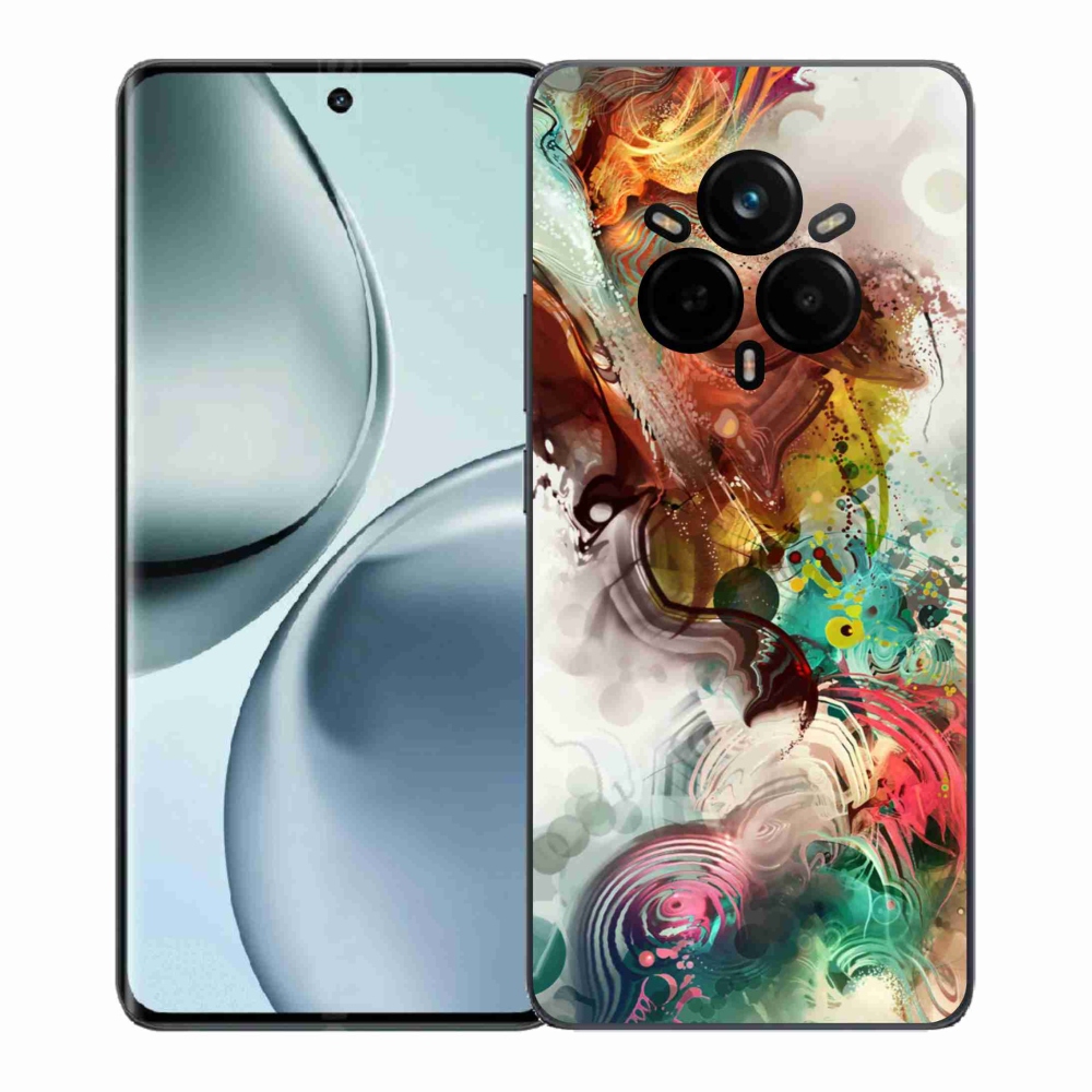 Gelový kryt mmCase na Realme 14 Pro+ 5G - abstrakt 1