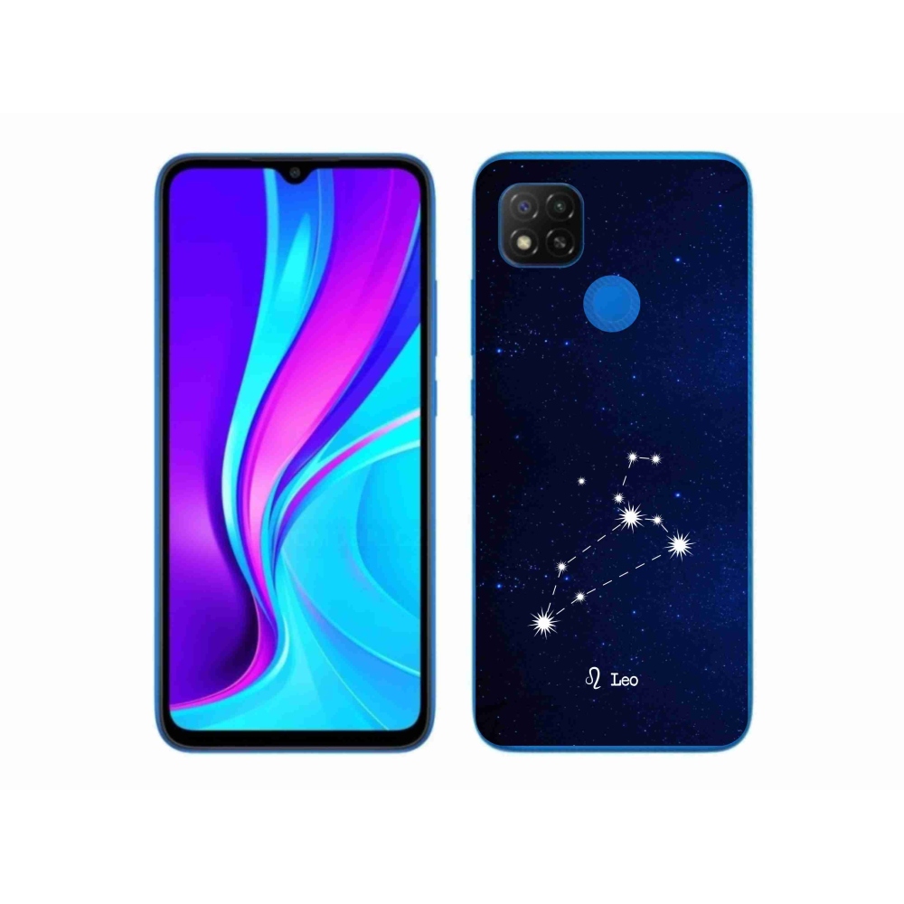 Gelový kryt mmCase na Xiaomi Redmi 9C - souhvězdí Lva