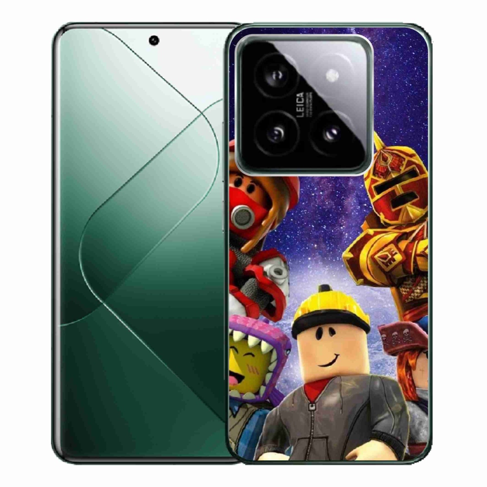 Gelový kryt mmCase na Xiaomi 14 Pro - roblox 3