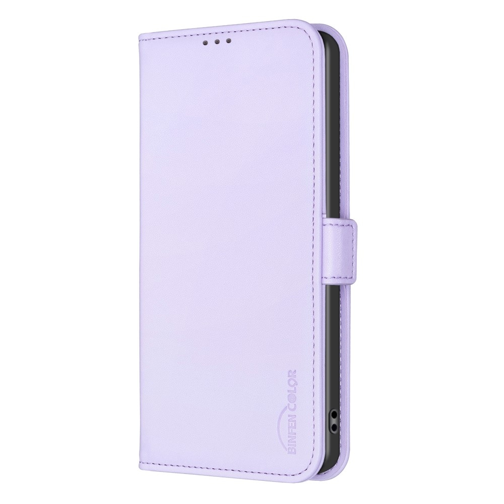 BNF knížkové pouzdro na Xiaomi Redmi 13 4G/Poco M6 4G - světlefialové