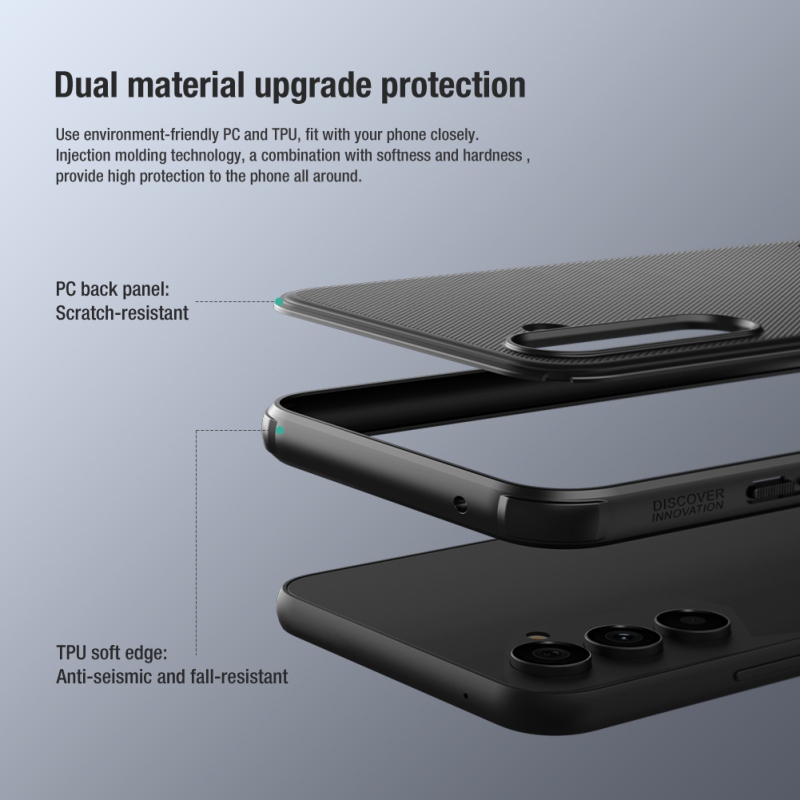 Nillkin Super Frosted PRO Zadní Kryt pro Samsung Galaxy A54 5G Black
