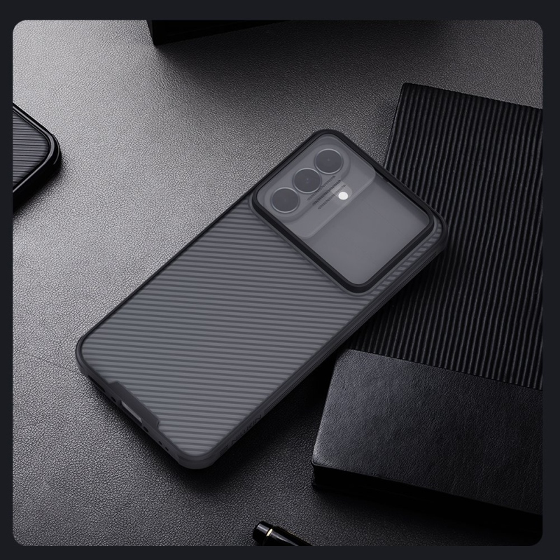 Nillkin CamShield PRO Zadní Kryt pro Samsung Galaxy A37 Transparent Black