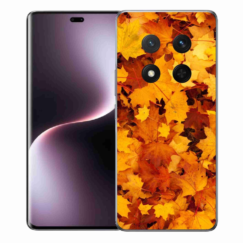 Gelový kryt mmCase na Honor Magic 7 Lite 5G - javorové listy
