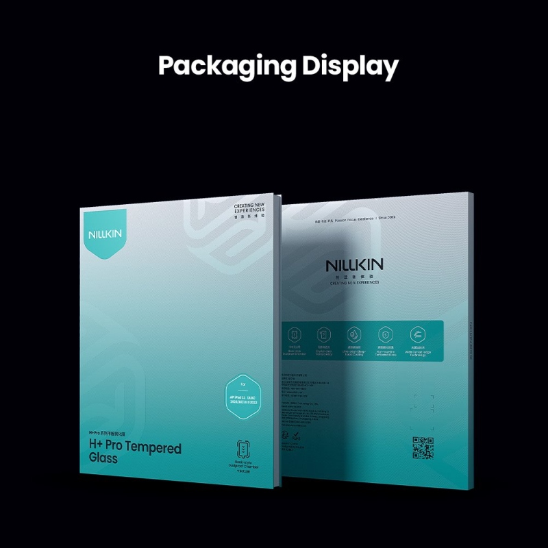 Nillkin Tvrzené Sklo 0.4mm H+ pro iPad 10.9 2022/11 2025 (s aplikátorem)