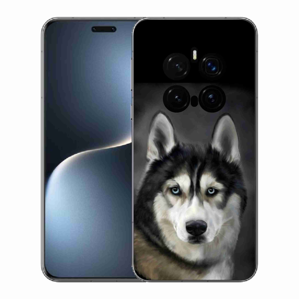 Gelový kryt mmCase na Honor Magic 7 Pro 5G - husky