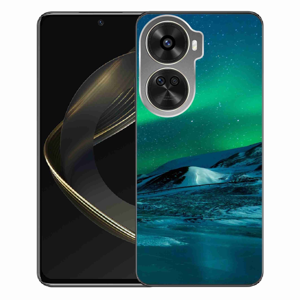 Gelový kryt mmCase na Huawei Nova 12 SE - polární záře