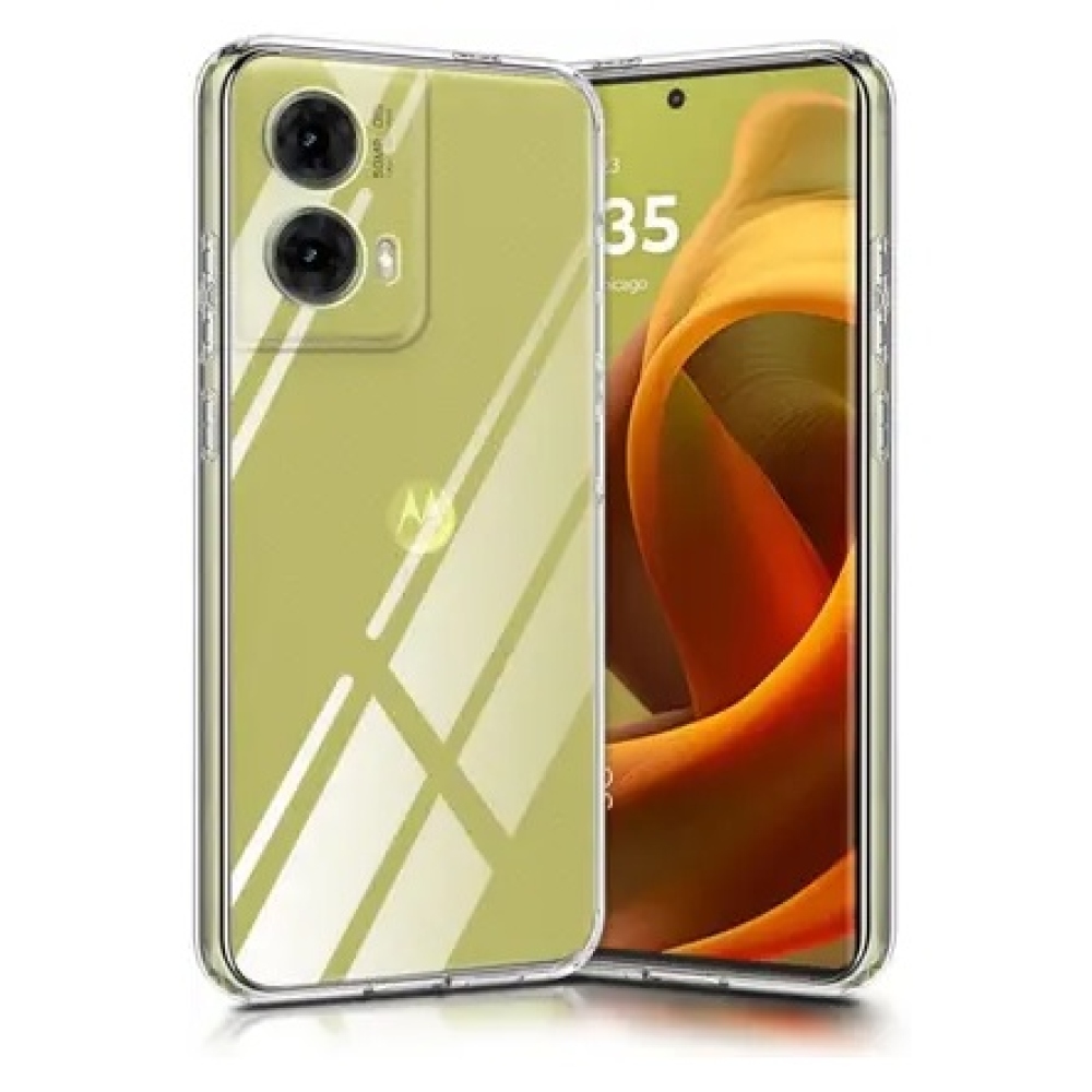 Průhledný gelový obal na Motorola Moto G85 5G - průhledný