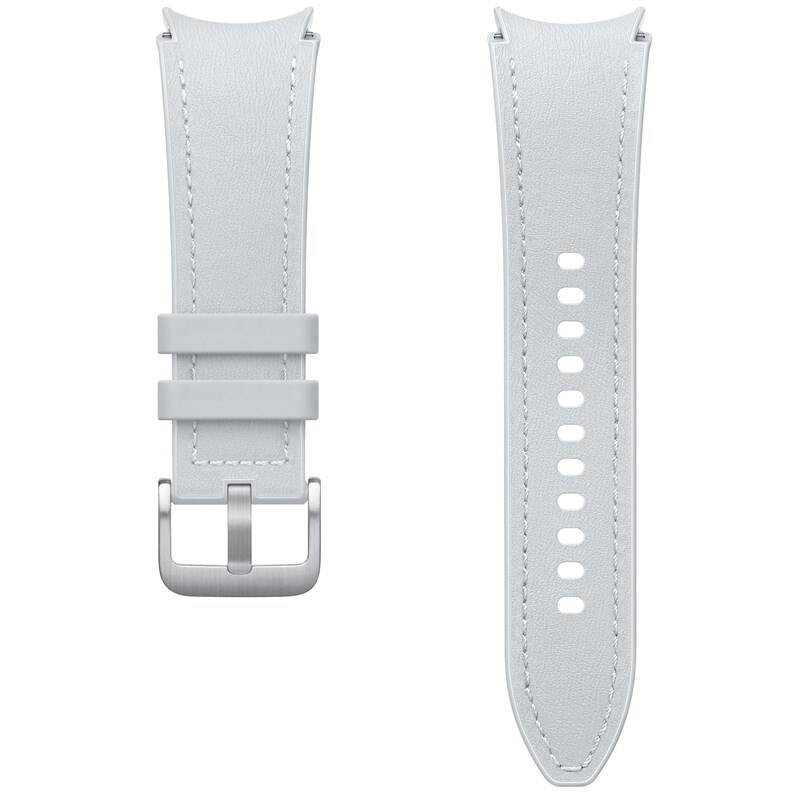 ET-SHR95SSE Samsung Galaxy Watch 6/6 Classic Kožený Řemínek (Vegan) S/M Silver