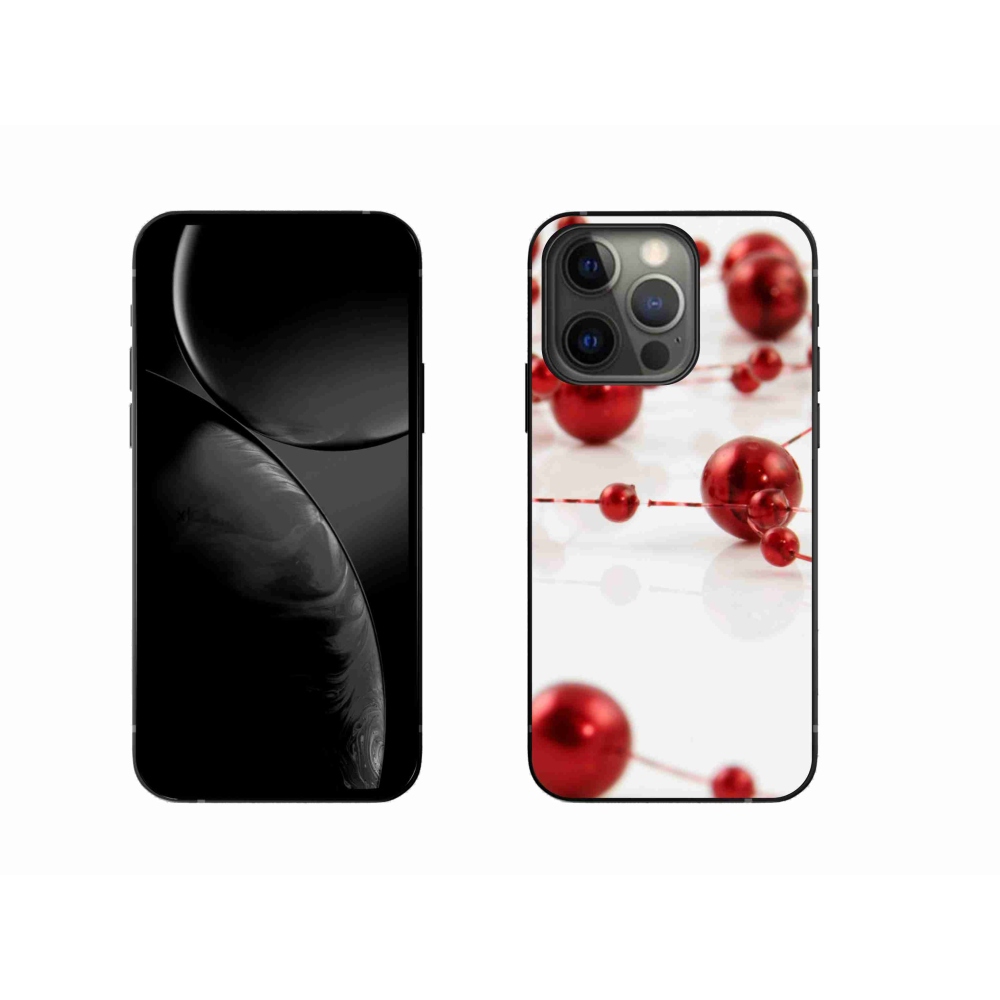Gelový kryt mmCase na iPhone 13 Pro 6.1 - vánoční řetěz