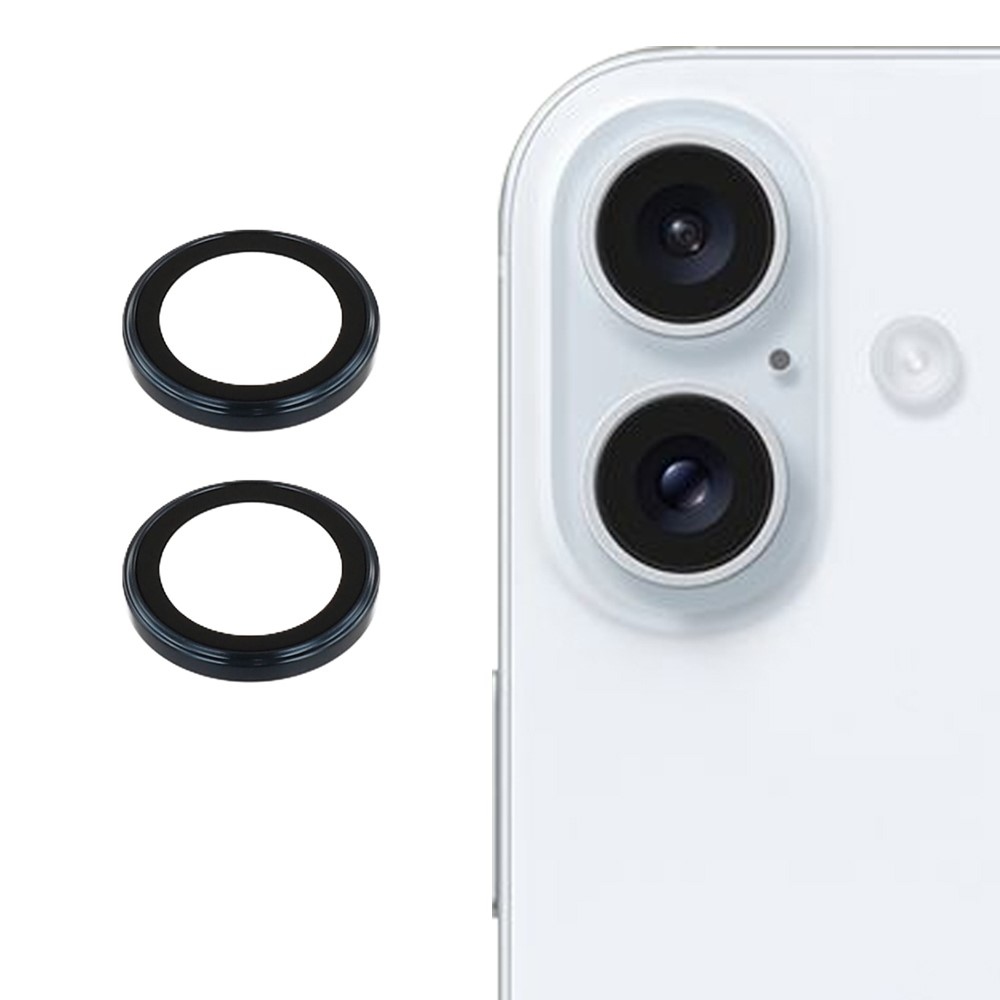 Ultra HD sklo čočky fotoaparátu na iPhone 17 (samostatná skla) - tmavěmodré