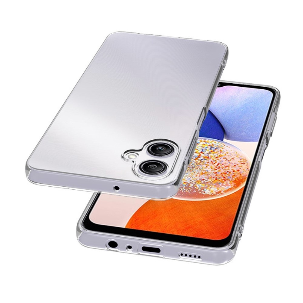 Průhledný gelový obal na Samsung Galaxy A06 4G - průhledný