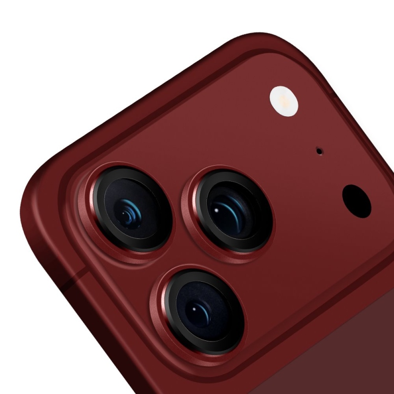 OBAL:ME Ochrana Čoček pro Apple iPhone 18 Pro/18 Pro Max Dark Cherry