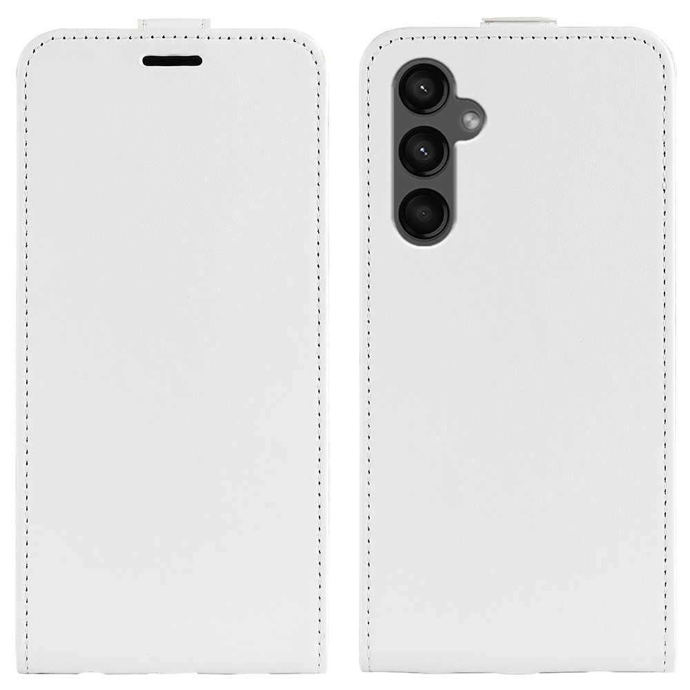 Vertical knížkové pouzdro na Samsung Galaxy A15 4G/5G - bílé