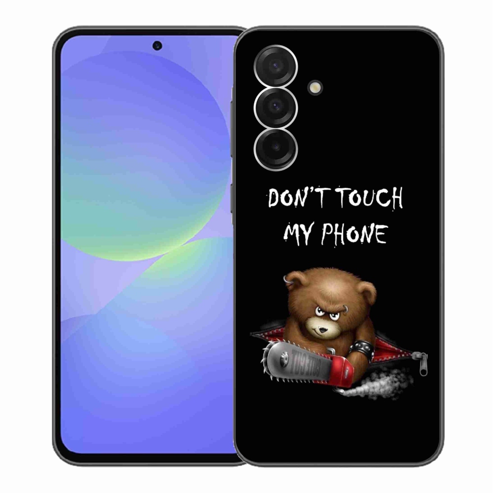 Gelový kryt mmCase na Samsung Galaxy A36 5G - nesahej na telefon