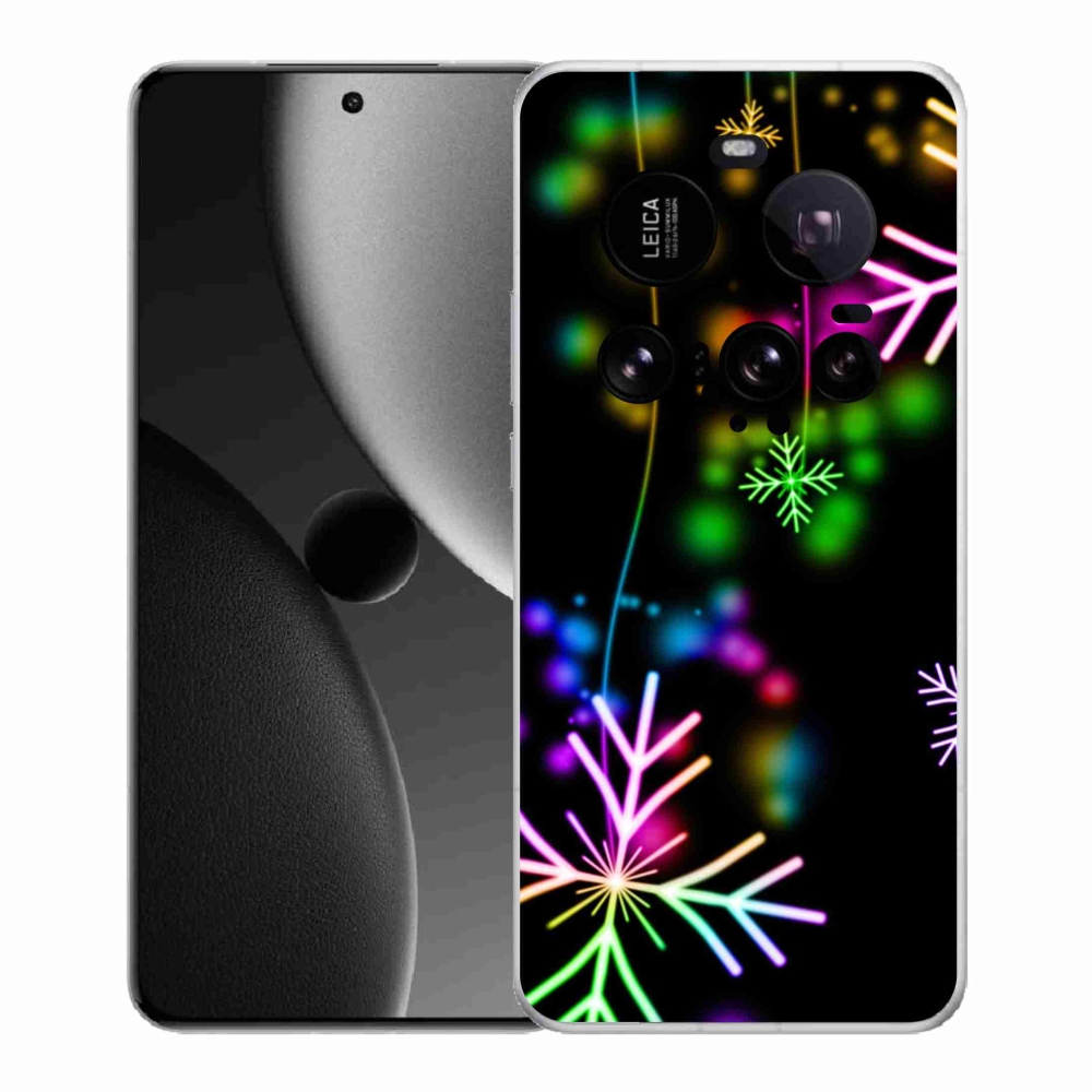 Gelový kryt mmCase na Xiaomi 15 Ultra - barevné vločky