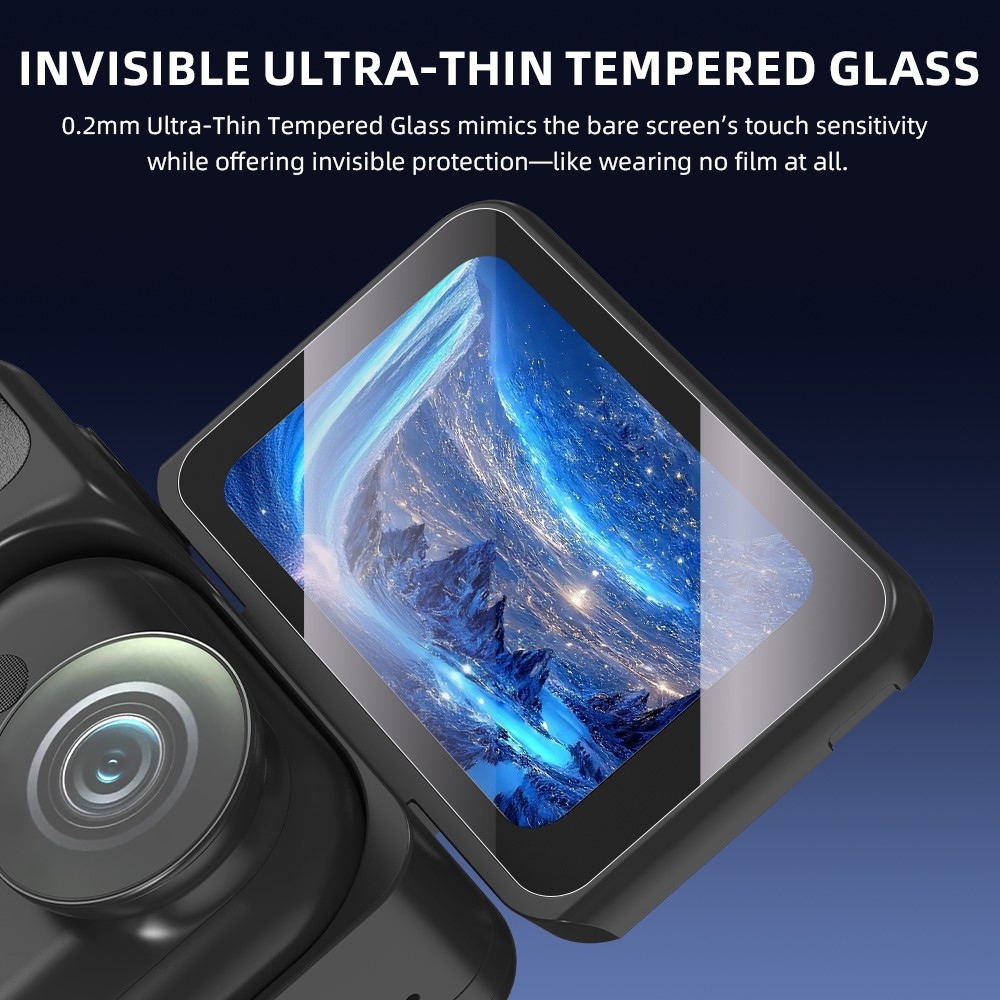 Tvrzené ochranné tvrzené sklo pro Insta360 GO Ultra 2 ks
