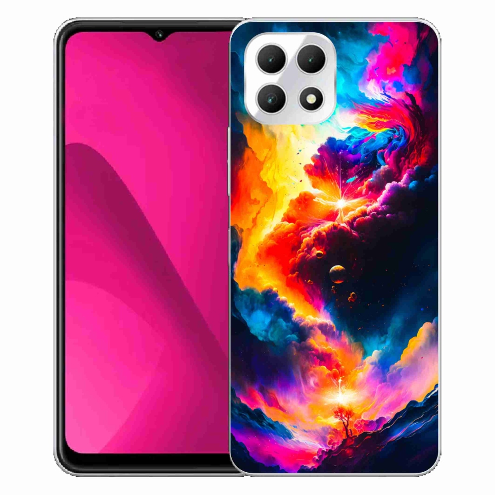 Gelový kryt mmCase na T-Mobile T Phone 2 - abstraktní motiv