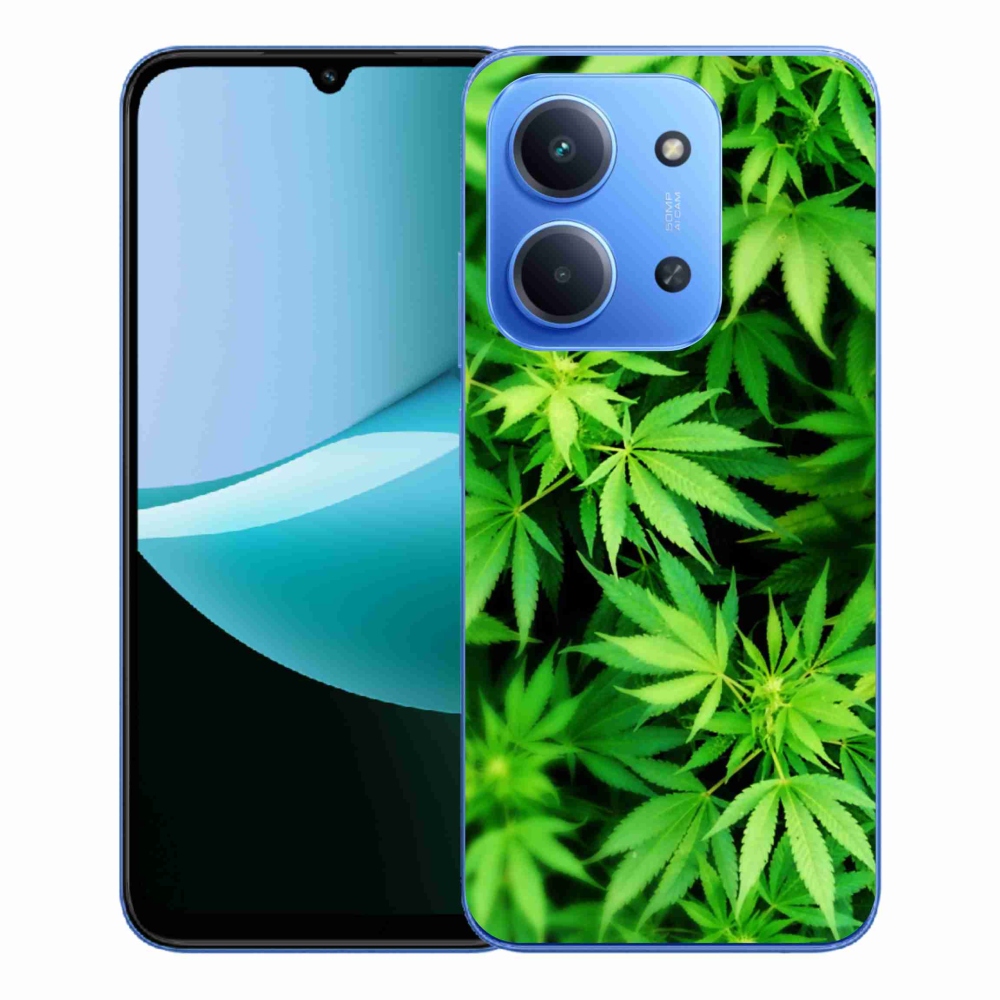 Gelový kryt mmCase na Xiaomi Redmi 15C 4G/5G (173mm) - konopí 3