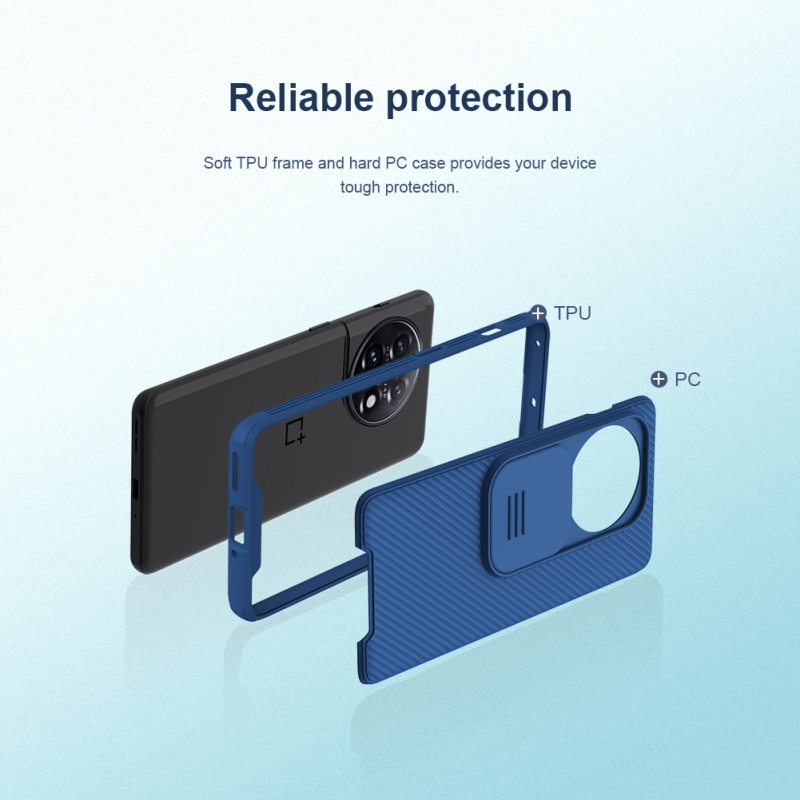 Nillkin CamShield PRO Zadní Kryt pro OnePlus 11 Black
