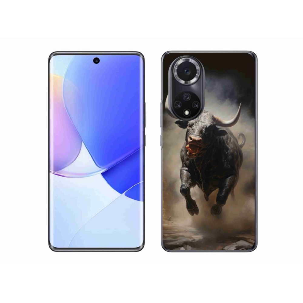 Gelový kryt mmCase na Honor 50 - rozzuřený býk