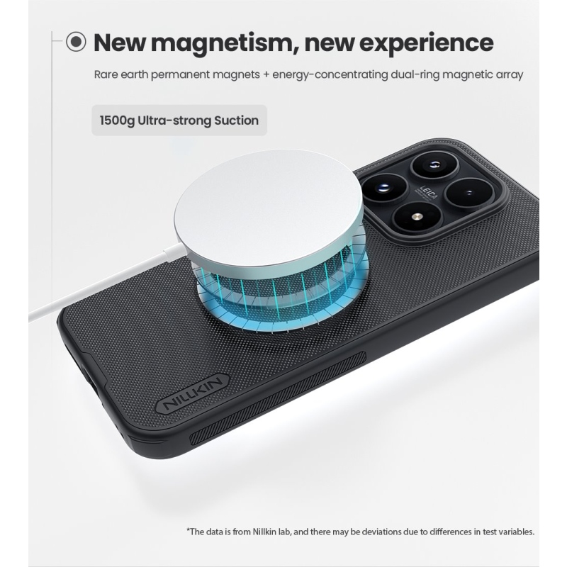 Nillkin Super Frosted PRO Magnetic Zadní Kryt pro Xiaomi 17 Black