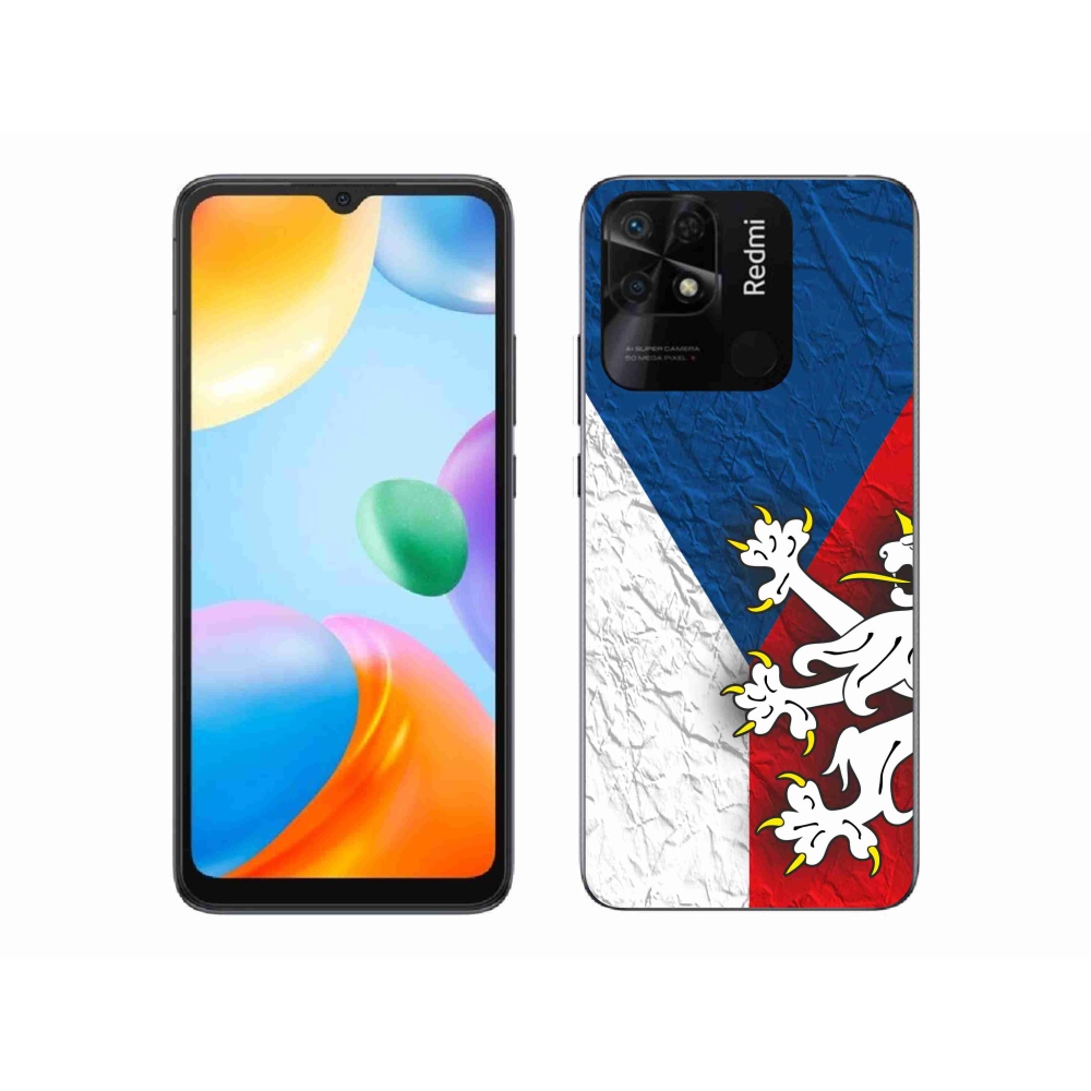 Gelový kryt mmCase na Xiaomi Redmi 10C - česká vlajka 1