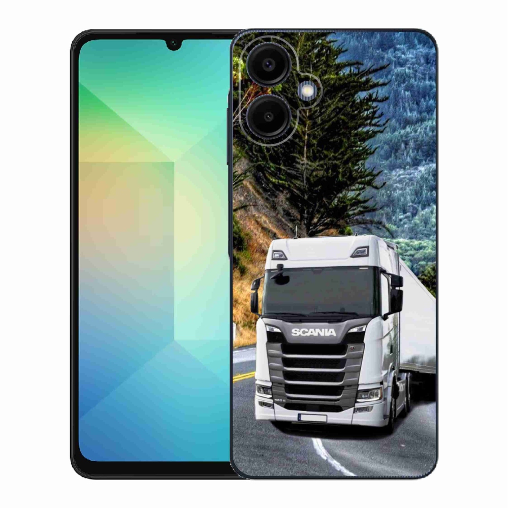 Gelový kryt mmCase na Samsung Galaxy A06 4G - kamion 1