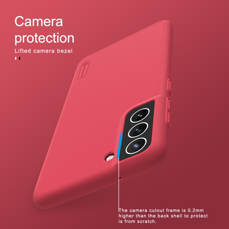 Nillkin Super Frosted Zadní Kryt pro Samsung Galaxy S21 FE 5G Black
