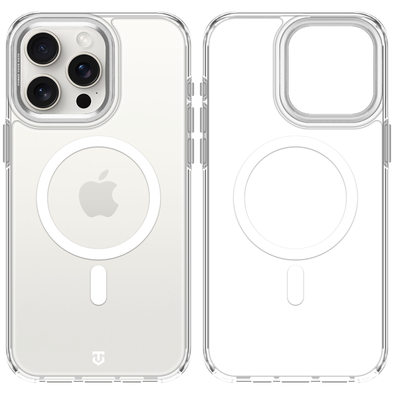 Tactical MagForce 2.0 Kryt pro Apple iPhone 15 Pro Max Silver