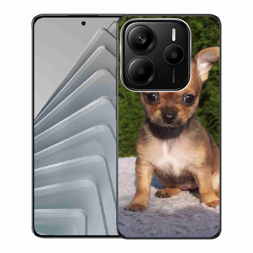 Gelový kryt mmCase na Xiaomi Redmi Note 14 5G - čivava 3
