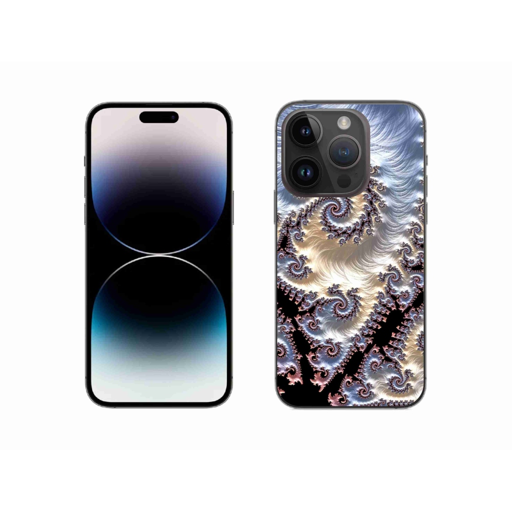 Gelový kryt mmCase na iPhone 14 Pro - abstraktní motiv 22