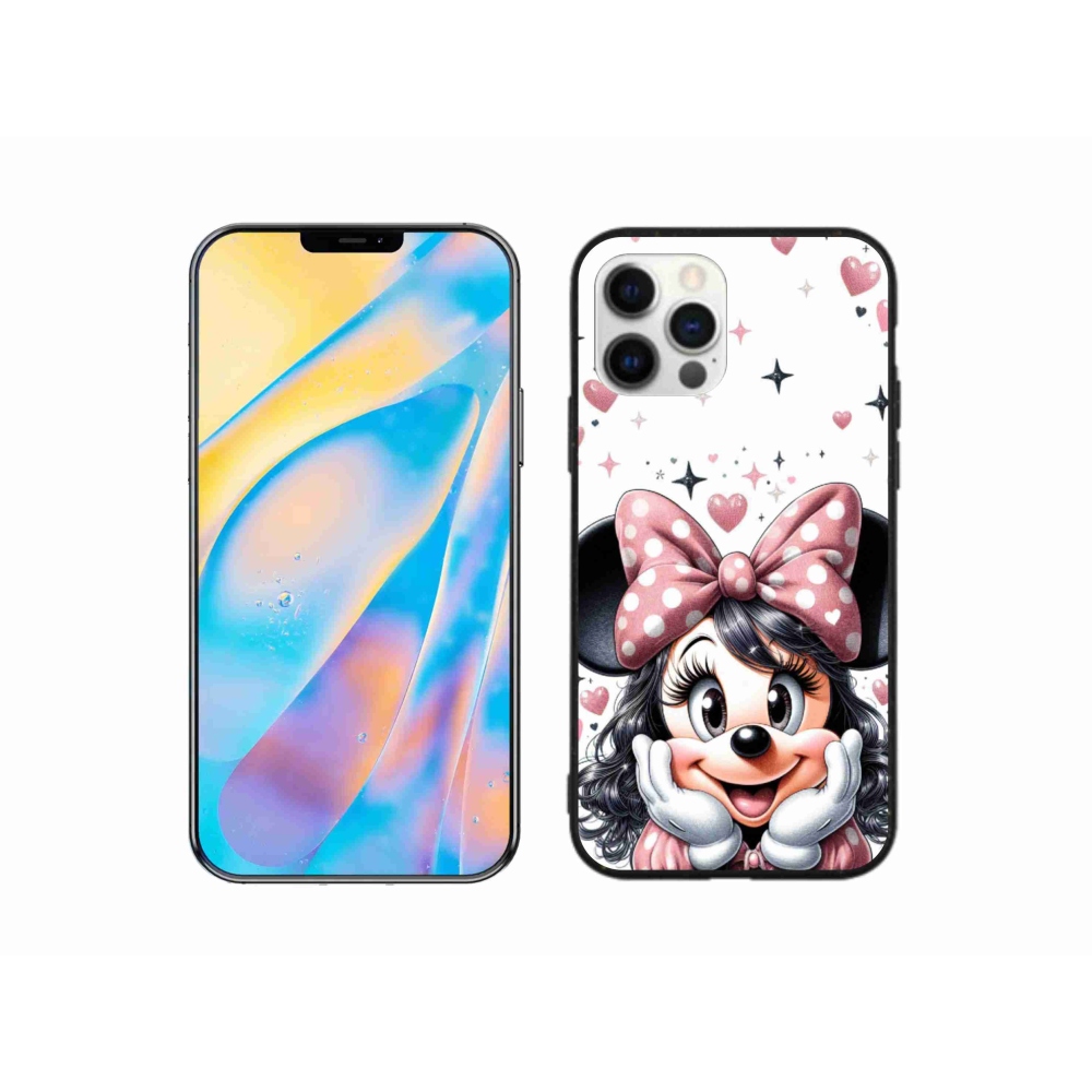 Gelový kryt mmCase na iPhone 12 - minnie