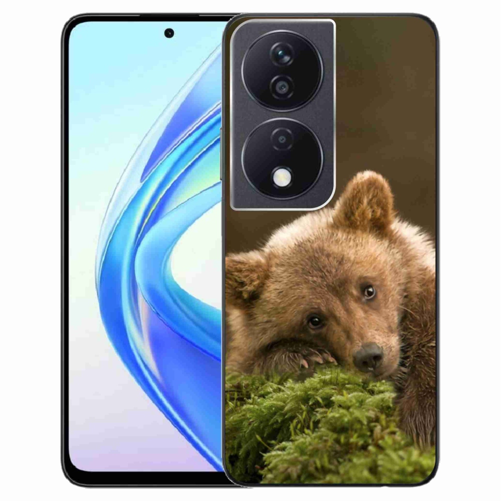 Gelový kryt mmCase na Honor X7b/Honor 90 Smart - medvěd