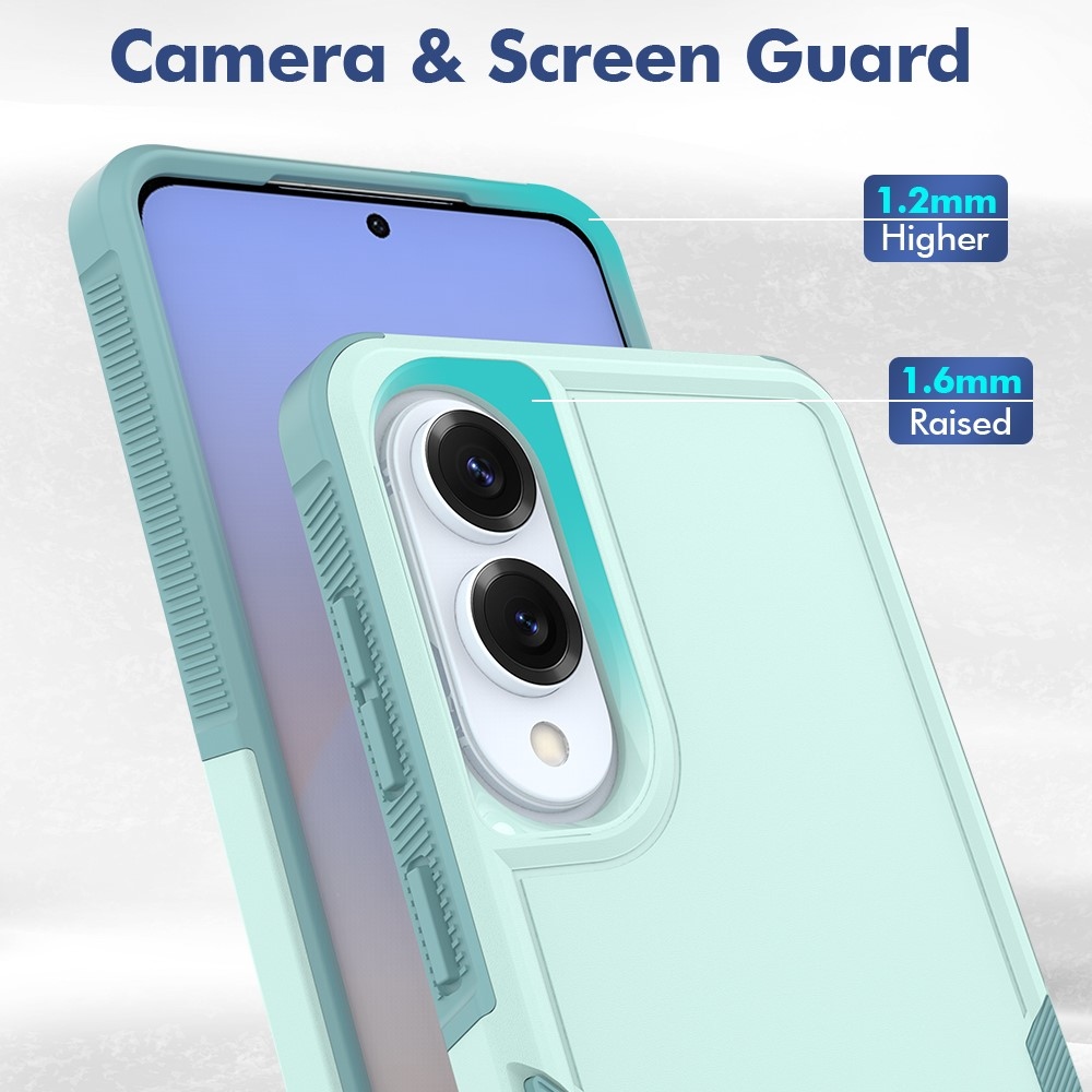 Shocky odolný kryt na Samsung Galaxy S25 Edge - světlezelený