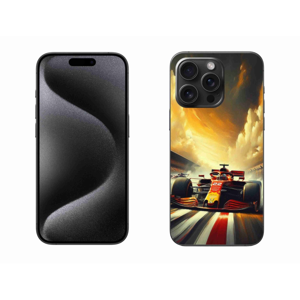 Gelový kryt mmCase na iPhone 15 Pro Max - formule 2