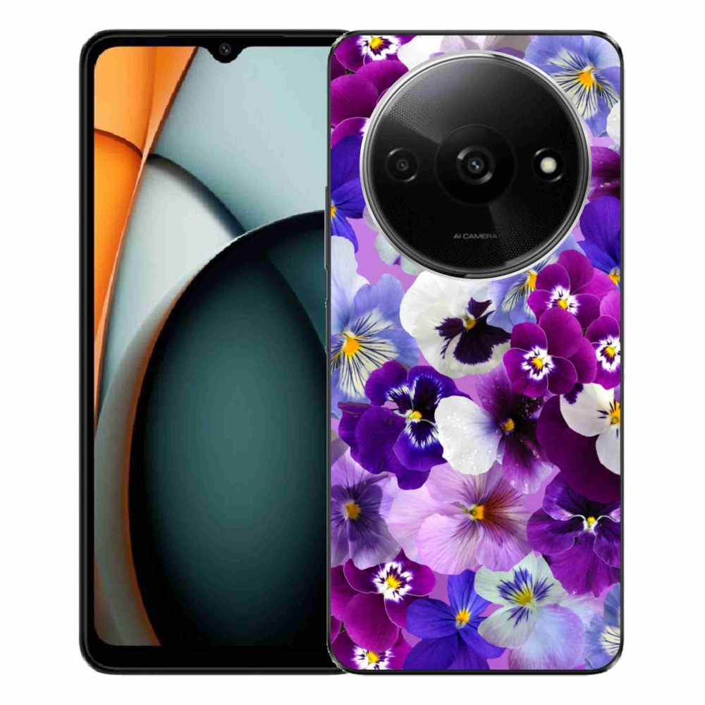 Gelový kryt mmCase na Xiaomi Redmi A3 - květiny 9
